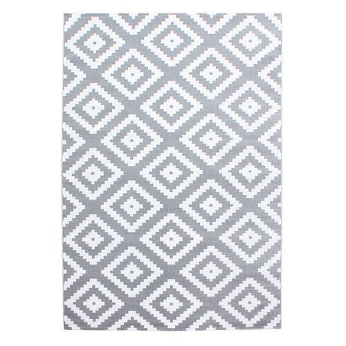 Webteppich Plus - Grau, Basics, Textil (280/370cm) - Novel