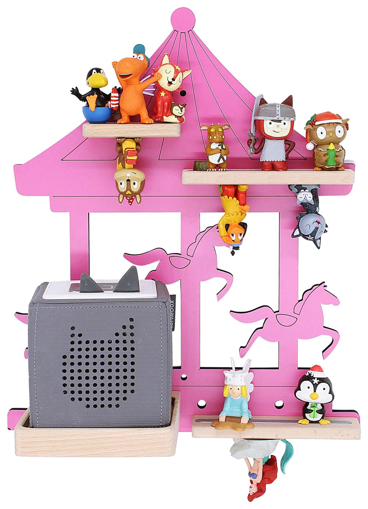 Kinderregal Boarti Pink B: 35 Cm - Pink, MODERN, Holzwerkstoff (35/41/19cm) - MID.YOU