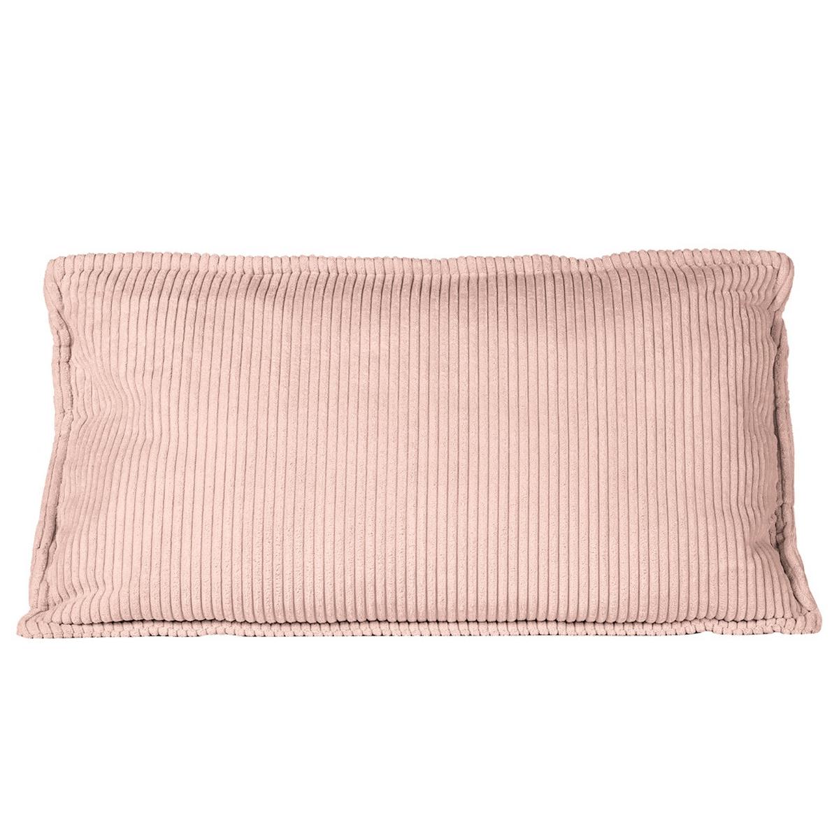 Rückenkissen Cordy, Flieder B: 83 Cm - Flieder, MODERN, Textil (83/25/42cm) - Trendmanufaktur