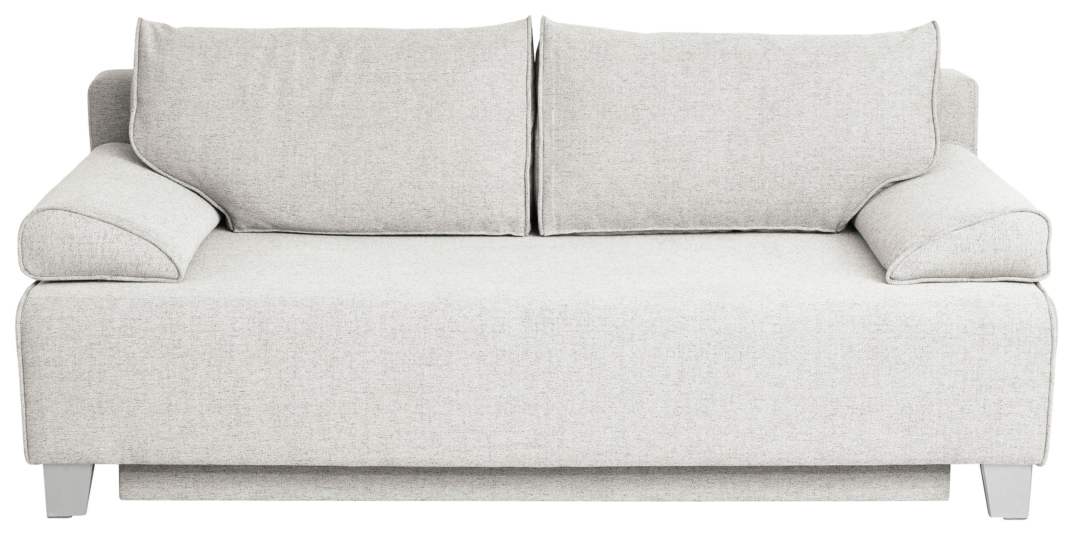 Schlafsofa Lena - Creme/Weiß, Design, Textil (190/75/97cm) - P & B