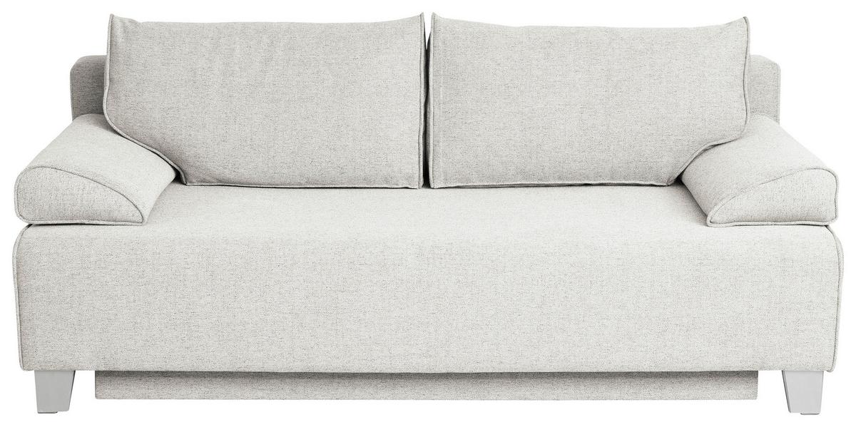 Schlafsofa Lena - Creme/Weiß, Design, Textil (190/75/97cm) - P & B