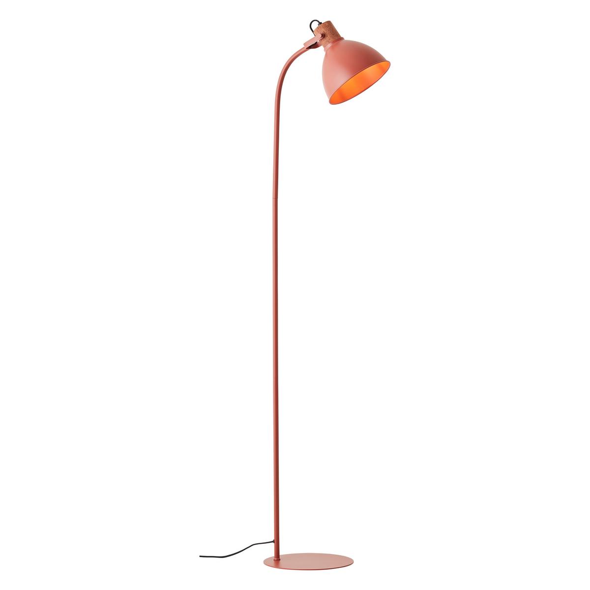 Stehleuchte 94556/01 ERENA - Rot, Basics, Holz/Metall (35/150cm) - Brilliant