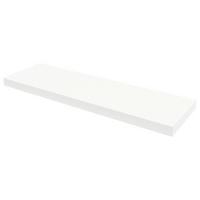 NÁSTĚNNÁ POLICE ANJA -SB- - bílá, Moderní, kompozitní dřevo (80/3,8/23,5cm) - Mömax