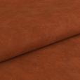 Wohnlandschaft mit Bettkasten Malte Terracotta - Terracotta/Schwarz, MODERN, Textil (305/155/178cm) - Luca Bessoni