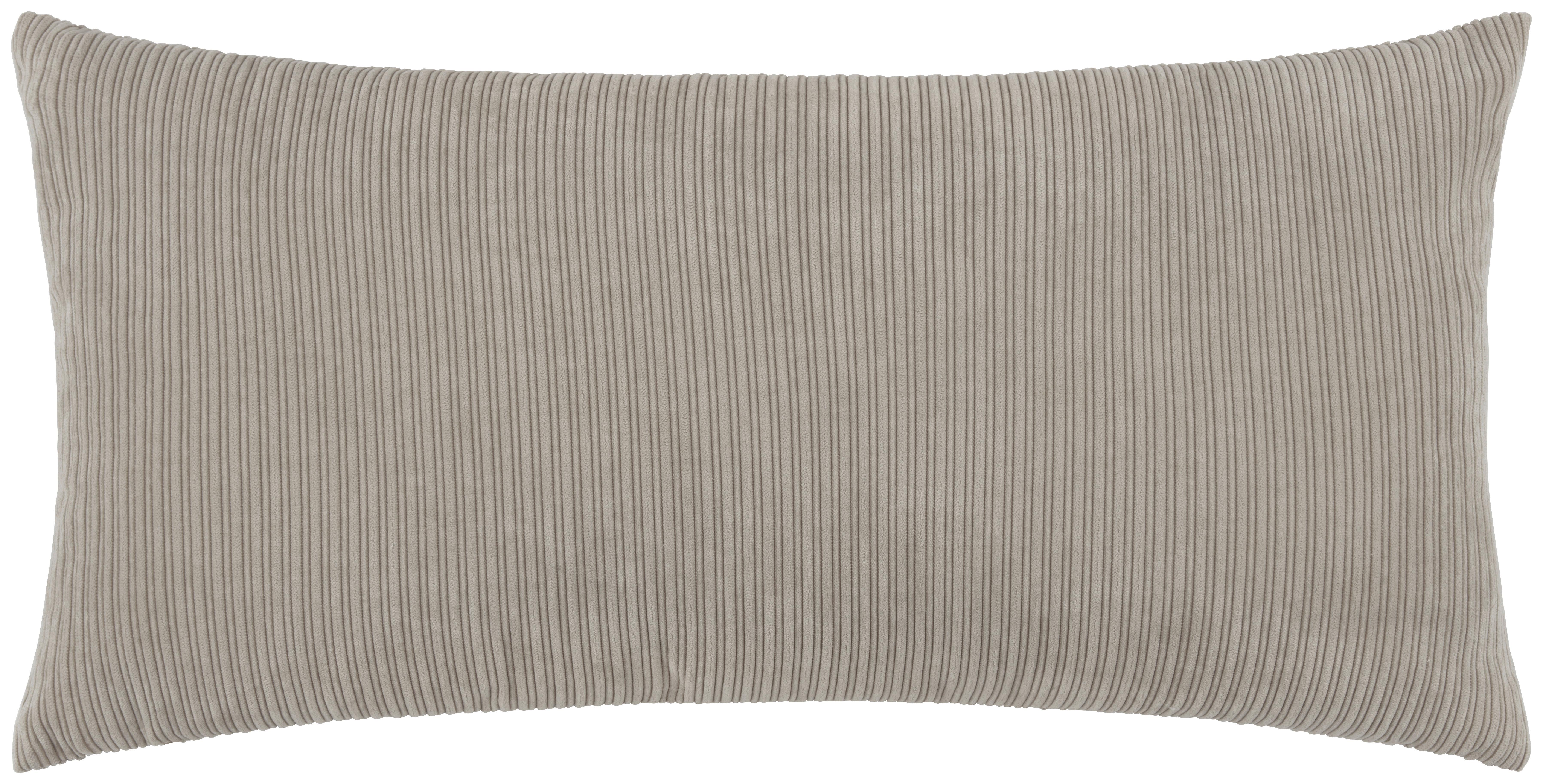 Dekoračný Vankúš Corinna, 30/60cm, Sivá - sivá, Moderný, textil (30/60cm) - Premium Living