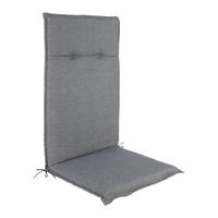 PODLOŽKA NA ŽIDLI GENF 2 - šedá, Basics, textil (120/48/5cm) - Mömax