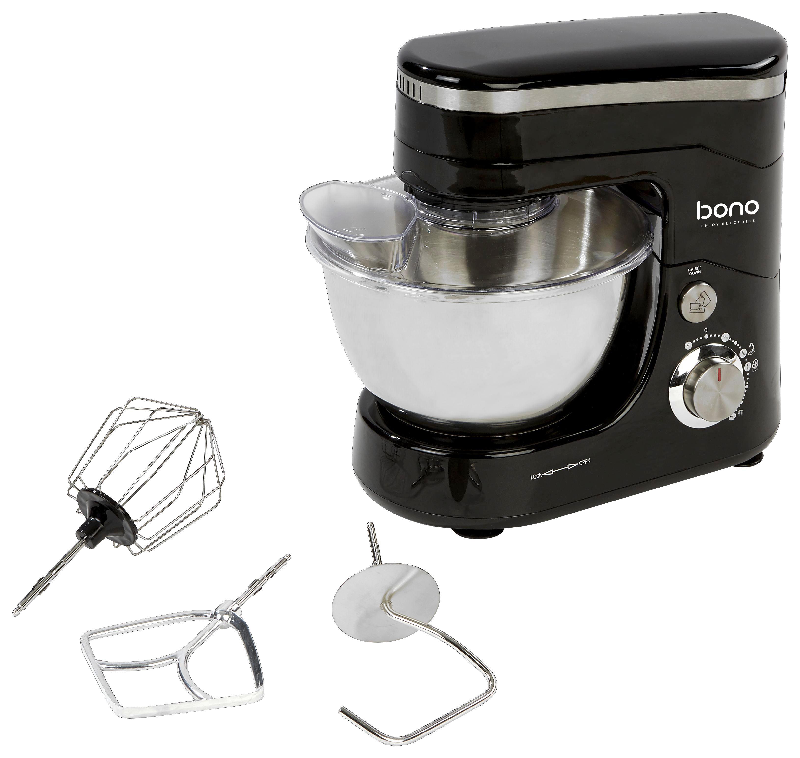 Konyhai Gép Lisa - Króm/Fekete, konvencionális, Műanyag/Fém - Bono