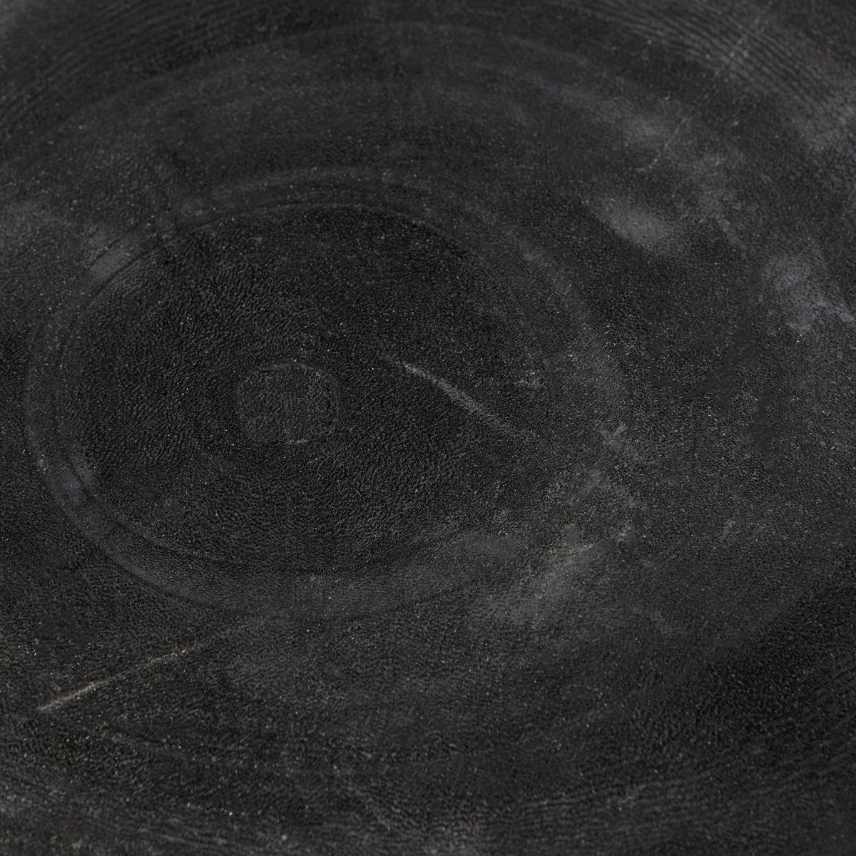 Hocker Borre Schwarz B: 28 cm - Schwarz, Design, Holz (28/40/28cm) - Livetastic