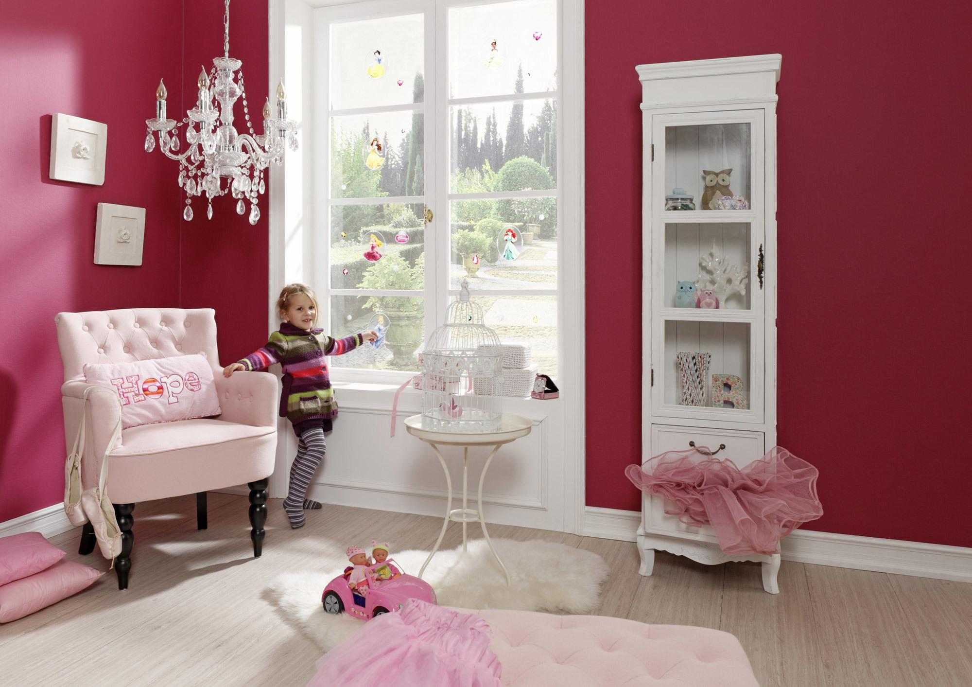 Fensterbild Princess - Multicolor, LIFESTYLE, Kunststoff (31/31cm)