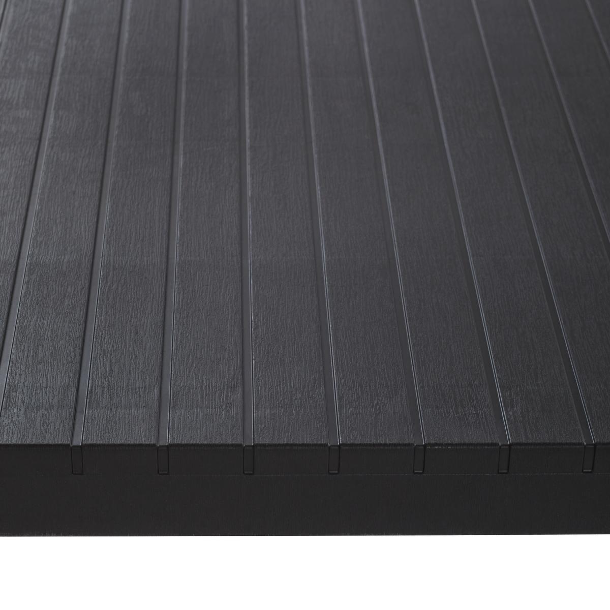 Gartentisch ausziehbar Indo Kunststoff L 150-220 cm - Anthrazit, Basics, Kunststoff (150-220/90/72cm) - Ambia Garden