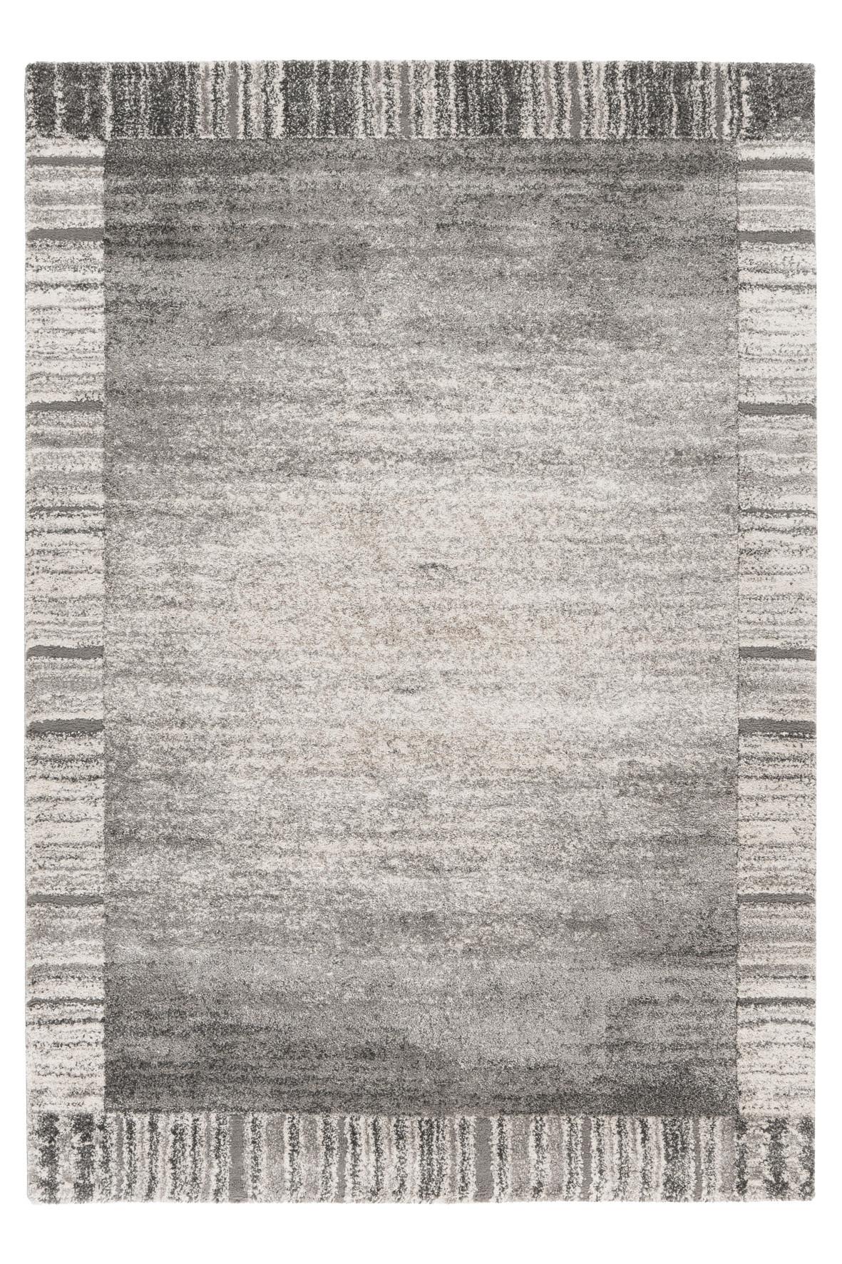 Hochflorteppich My Canyon 970 - Grau, Basics, Textil (80/150cm) - Obsession