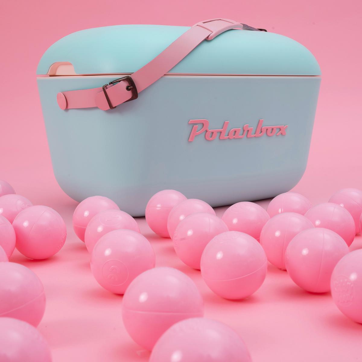 Chladiaca taška objem: 20 L - tyrkysová, Modern, plast (45,1/20,7/30,6cm) - Polarbox