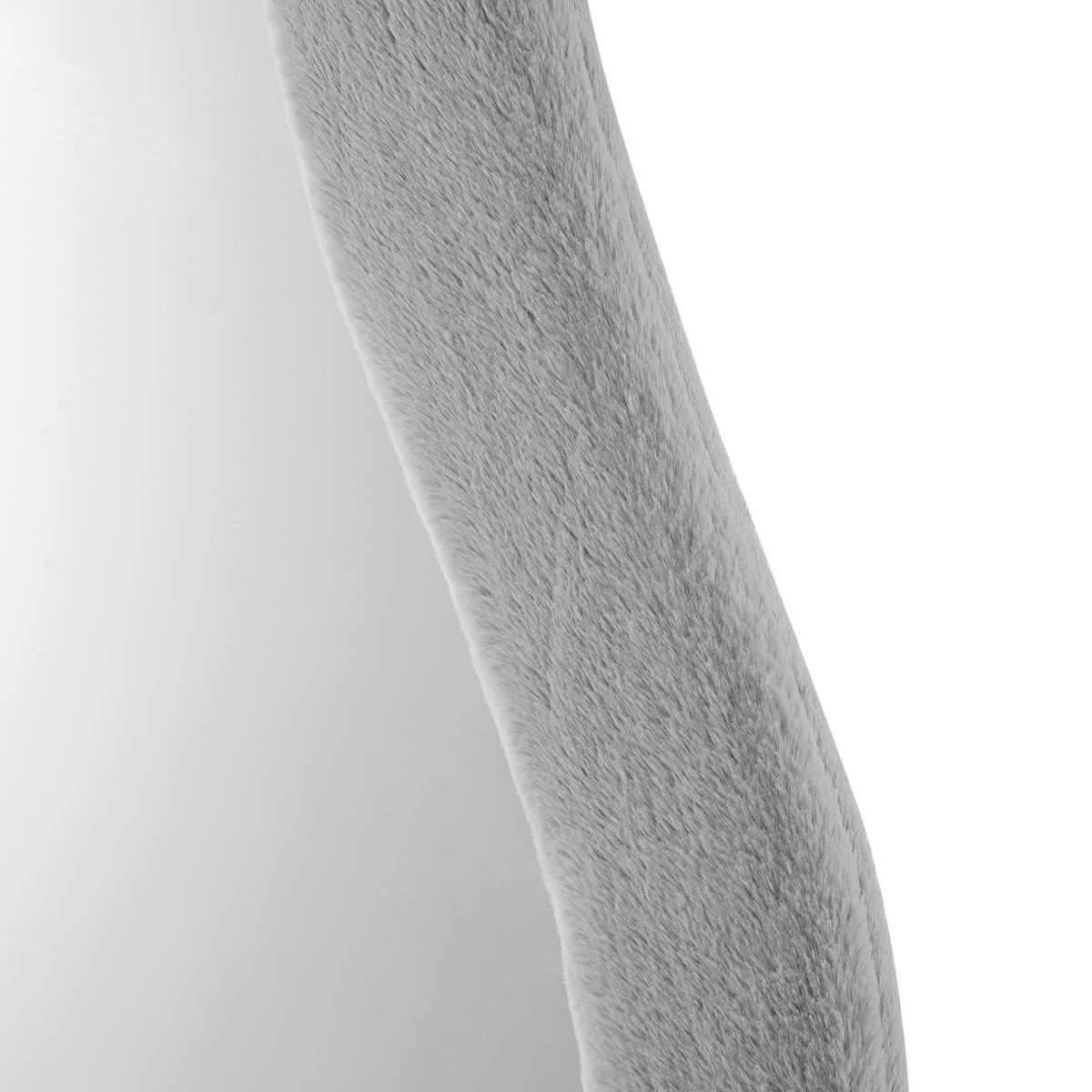 Standspiegel Hellgrau B: 60 cm - Hellgrau, Design, Glas/Holzwerkstoff (60/160/3,5cm) - Livetastic