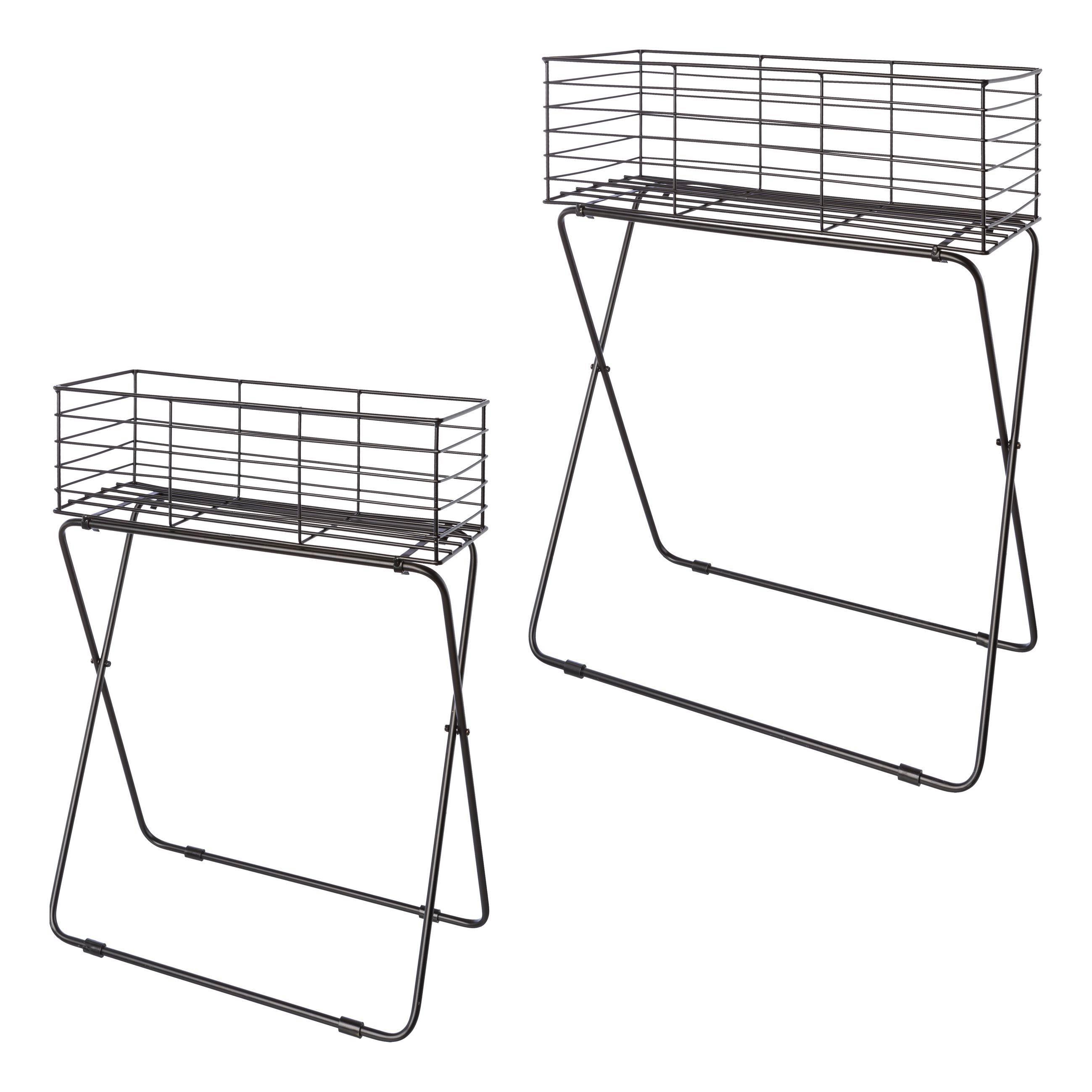 Stojan Na Rostliny Black Times, V: 30cm - černá, Basics, kov (60/72/30cm) - Modern Living