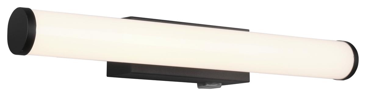 LED-Wandleuchte 283270132 - Schwarz/Weiß, Basics, Kunststoff/Metall (5,5/40,4/8,5cm) - Trio Leuchten