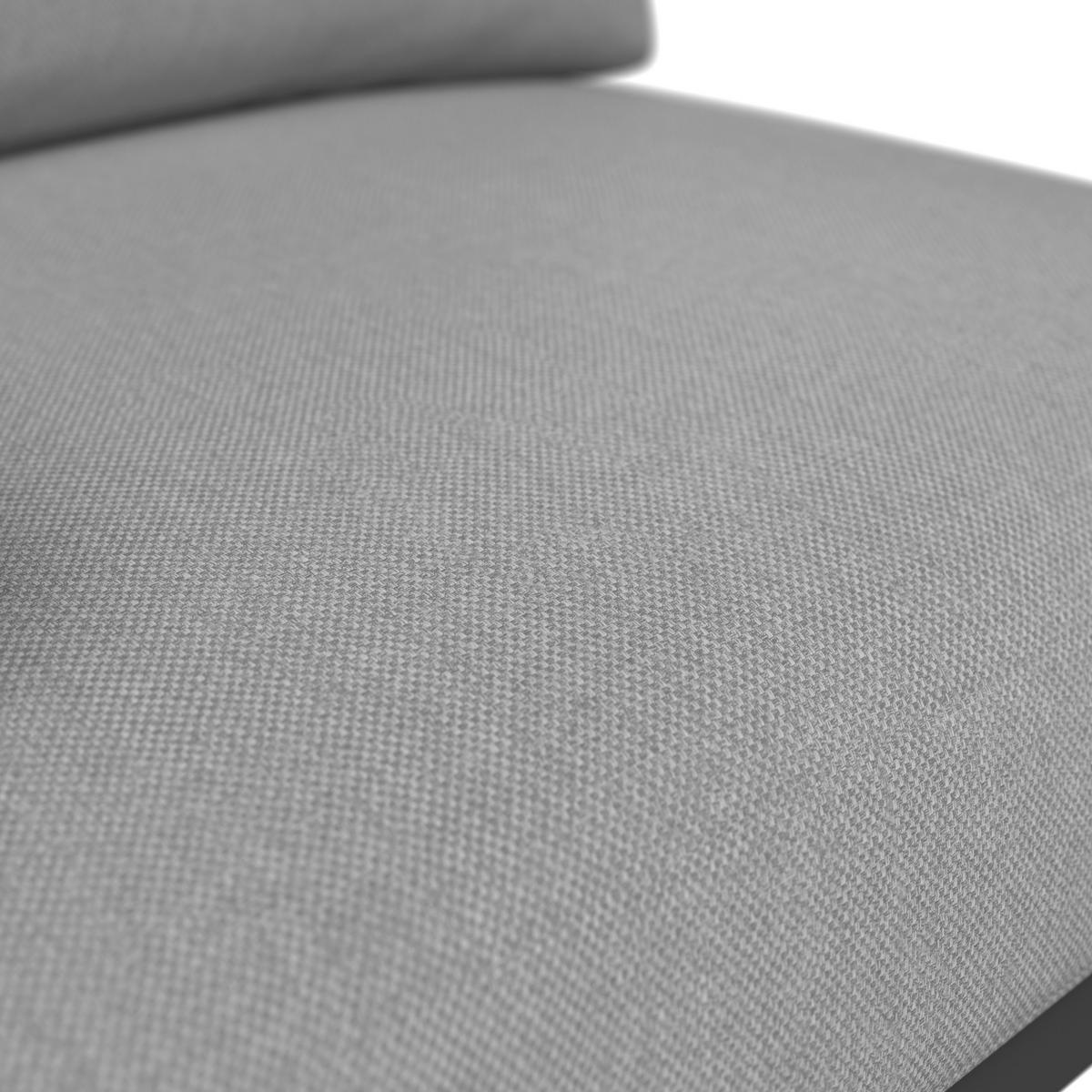 Loungegarnitur Arizona - Grau, MODERN, Holz/Textil (219/219cm) - Beldano