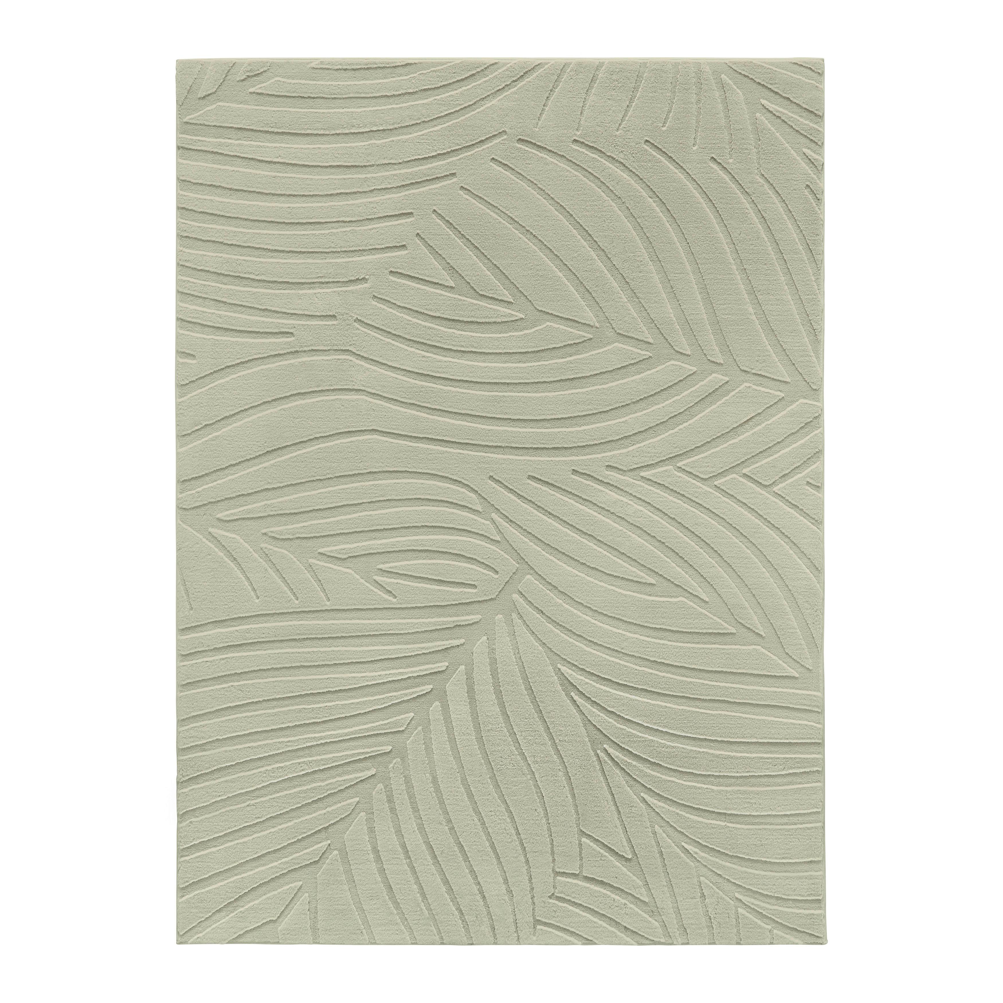 KOŽUŠINOVÝ KOBEREC BLATTA 2 - zelená, Konventionell, textil (120/160cm) - Mömax