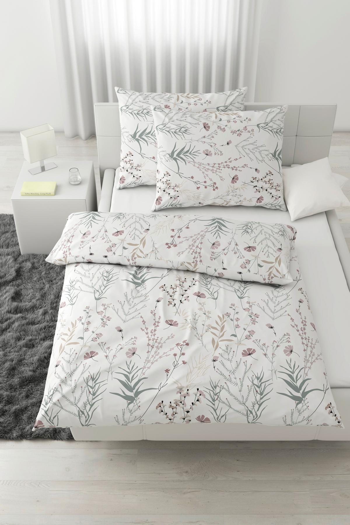 Povlečení Lina XXL, 2x70/90 200/220cm - bílá, Konvenční, textil (200/220cm) - Mömax