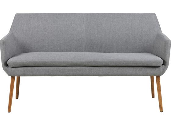 Sofa Nora Webstoff - Eichefarben/Hellgrau, KONVENTIONELL, Textil (159/86/56cm) - Carryhome Sofa Nora Webstoff - Eichefarben/Hellgrau, KONVENTIONELL, Textil (159/86/56cm) - Carryhome