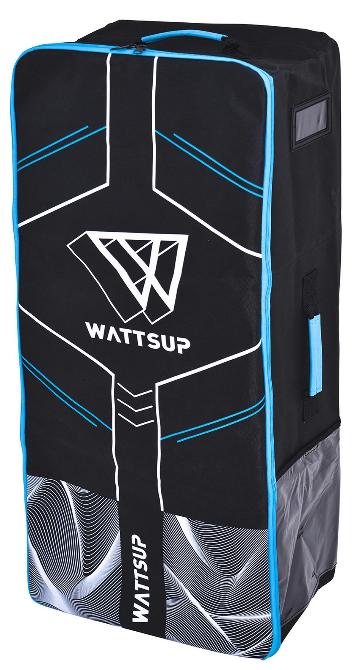 Stand Up Paddle Aufblasbar Wattsup Sar 10 Blau/Weiß - Blau/Schwarz, Basics, Kunststoff (305/15/81cm)
