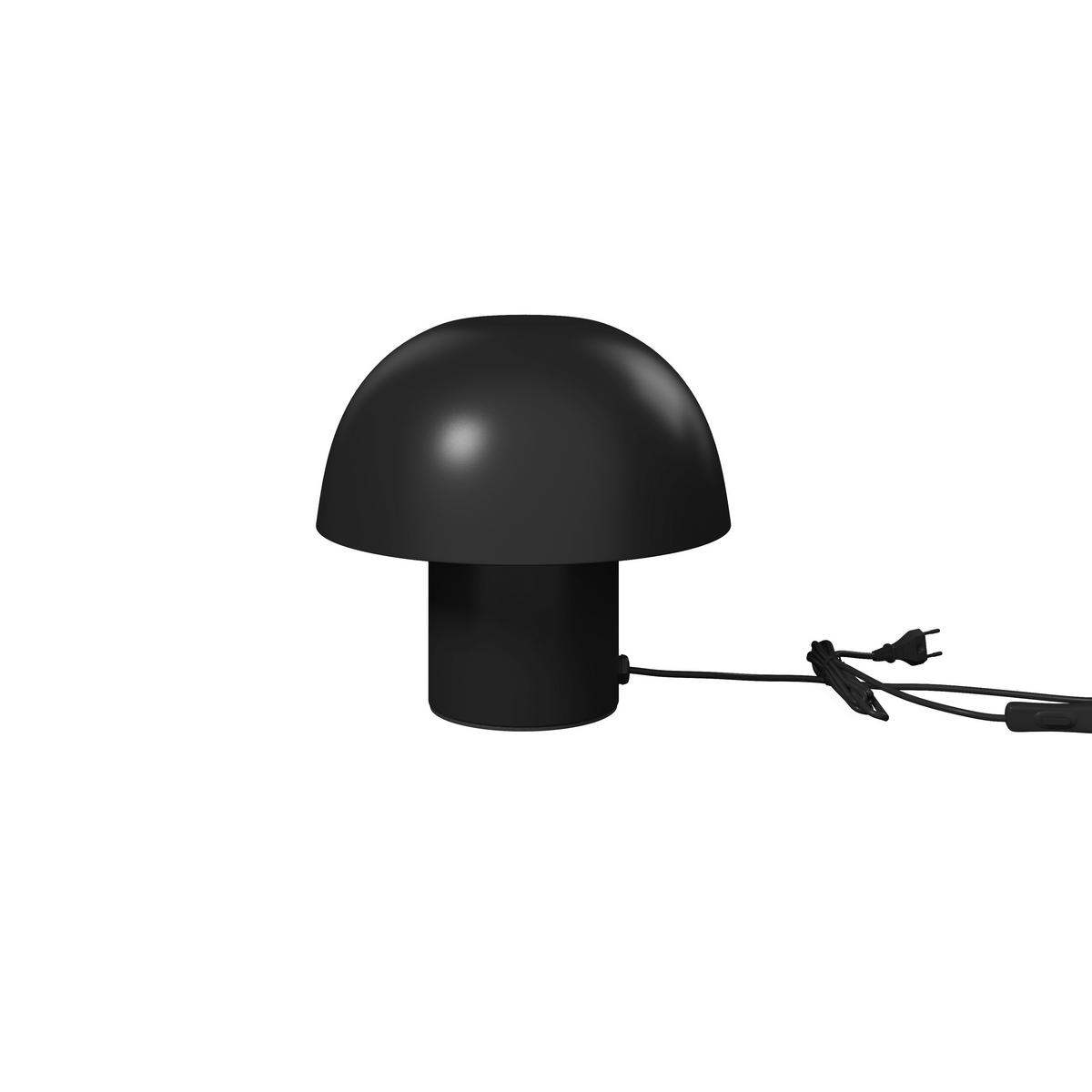 STOLNÍ LAMPA CARLA - černá, Moderní, kov (22,5/22cm) - Bessagi Home