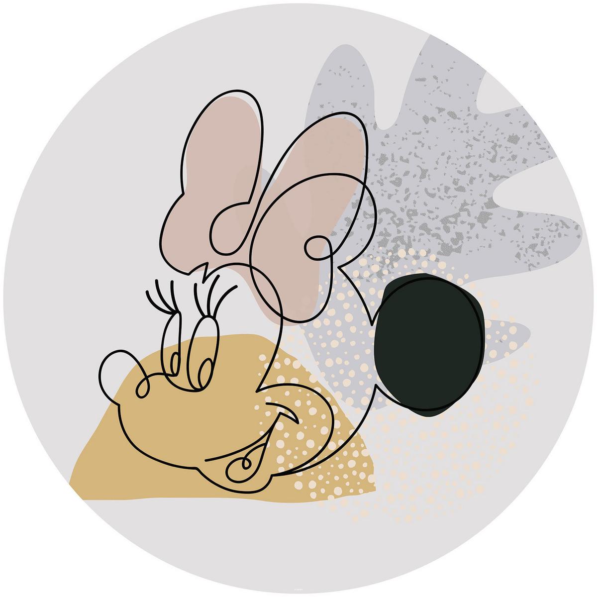 Fototapete Dd1-042 Minnie Line Art - Multicolor, Trend (128cm)