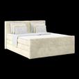 Boxspringbett mit Topper und Bettkasten 180x200 cm Medino - Champagner, KONVENTIONELL, Holz/Holzwerkstoff (180/200cm) - Luca Bessoni