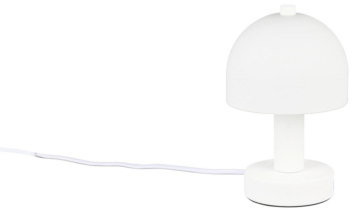 Tischleuchte Mio - Weiß, Basics, Glas/Metall (9/19cm) - James Wood