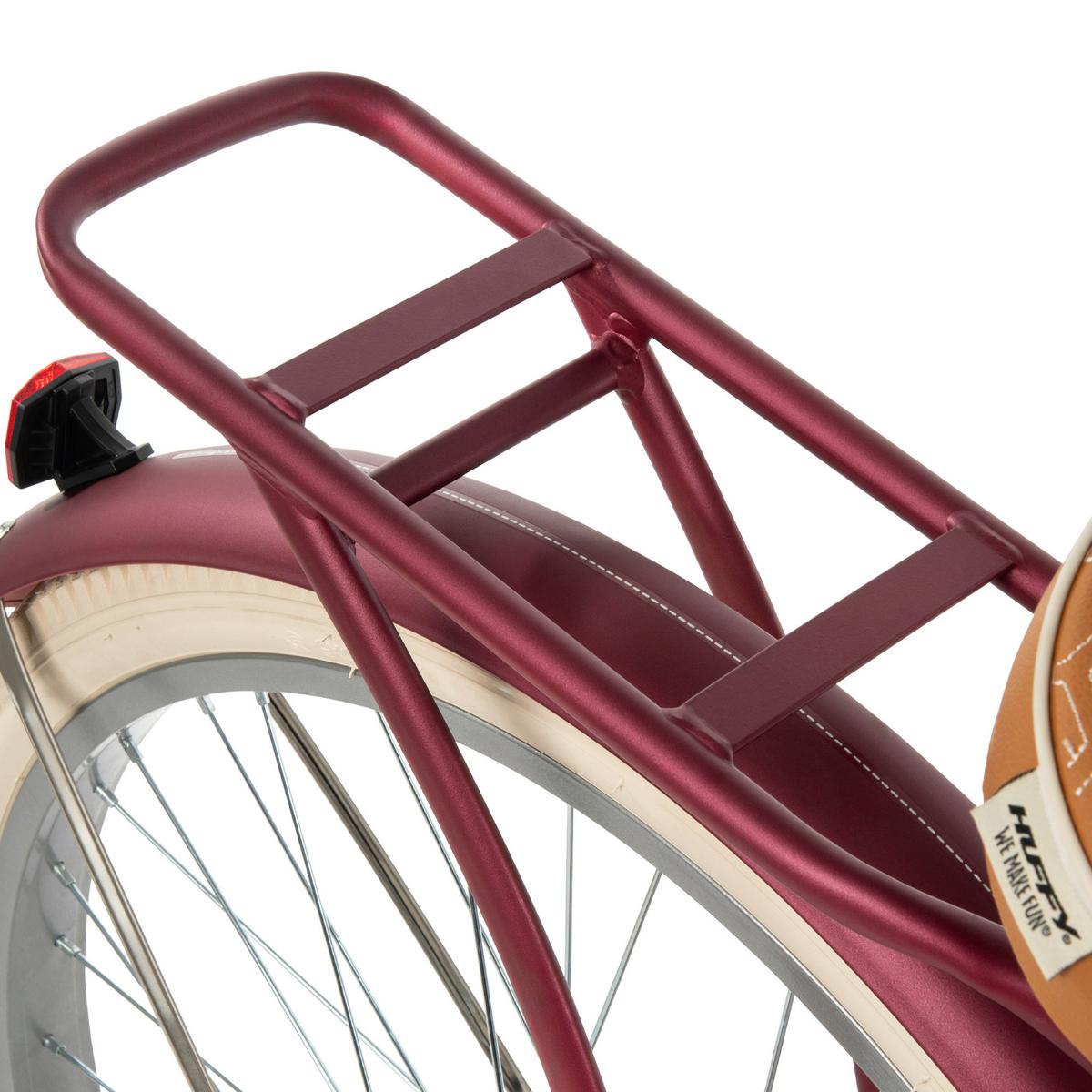 Kinderfahrrad Deluxe Bordeaux, 26 Zoll - Bordeaux, Basics, Metall (69,5/112/172cm)