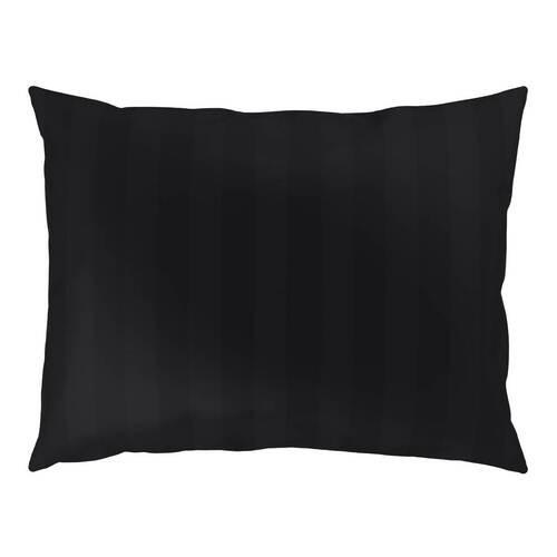 OBLIEČKA NA VANKÚŠ XENIA STREIF - čierna, Modern, textil (50/70cm) - Premium Living
