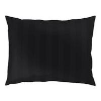 OBLIEČKA NA VANKÚŠ XENIA STREIF - čierna, Modern, textil (50/70cm) - Premium Living