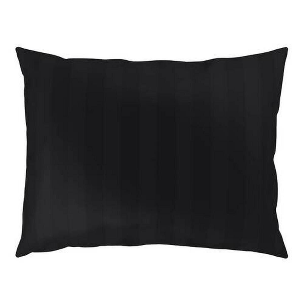 OBLIEČKA NA VANKÚŠ XENIA STREIF - čierna, Modern, textil (50/70cm) - Premium Living