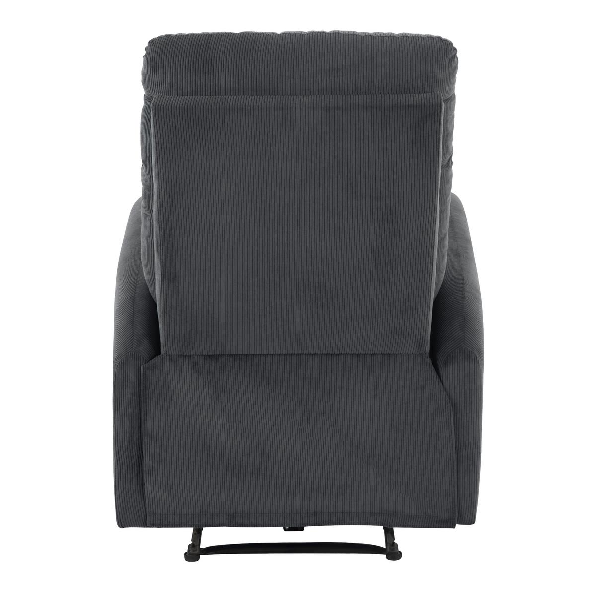 Fernsehsessel Helsinki dunkelgrau, B: 69 cm - Dunkelgrau, MODERN, Holz/Textil (69/101/88cm)