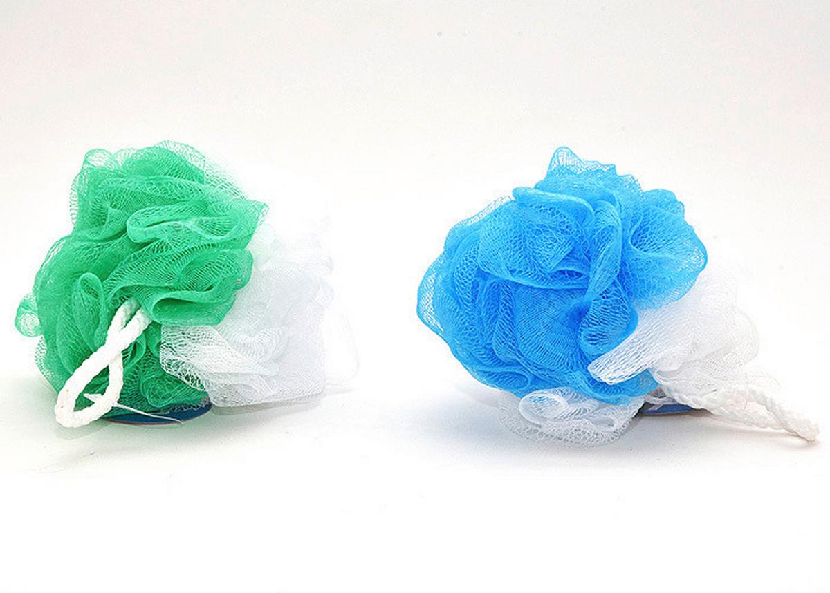 Fürdető Szivacs Finchi - kék/fehér, Basics, műanyag (15cm)