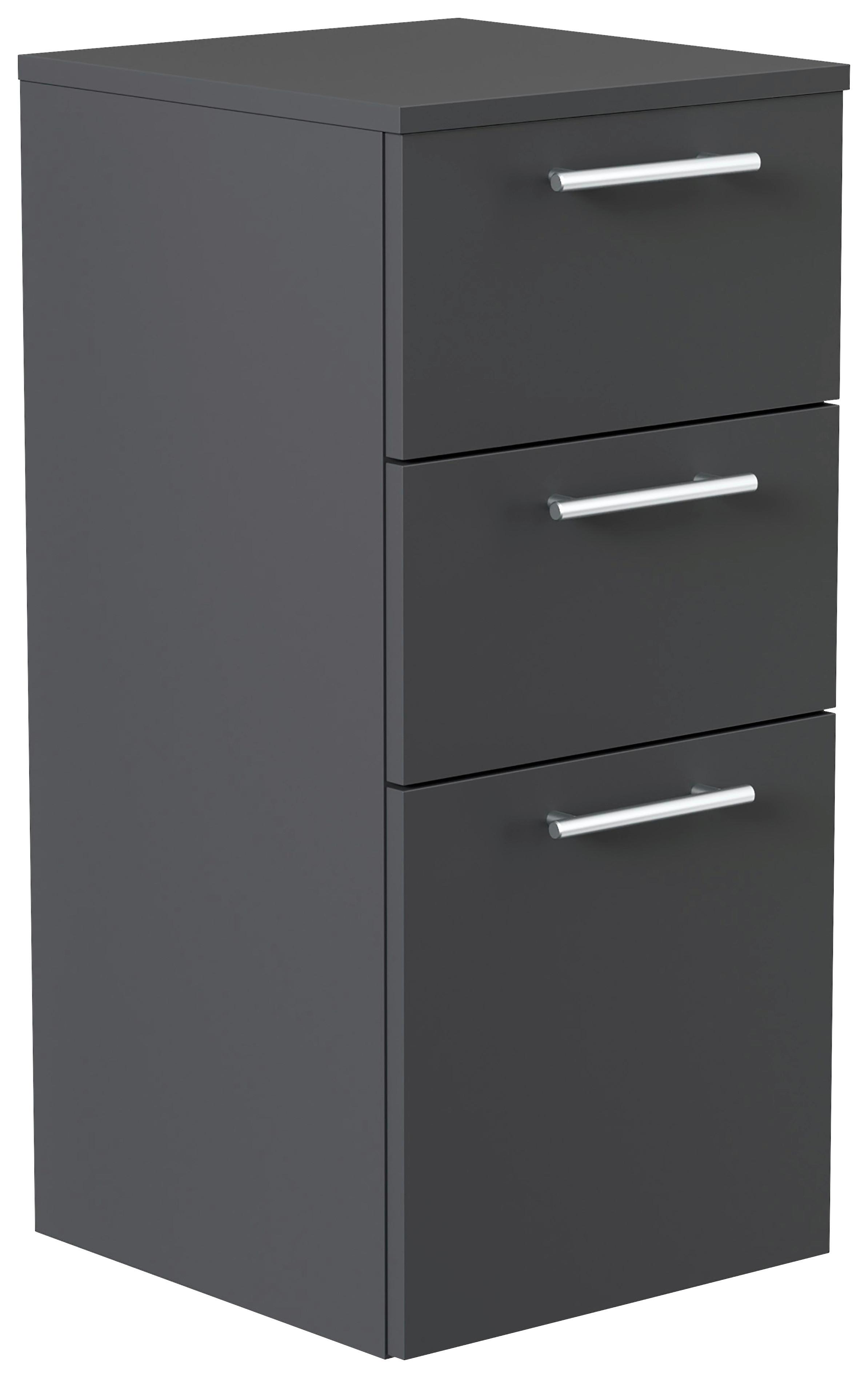 MIDISCHRANK Graphitfarben B: 35,2cm