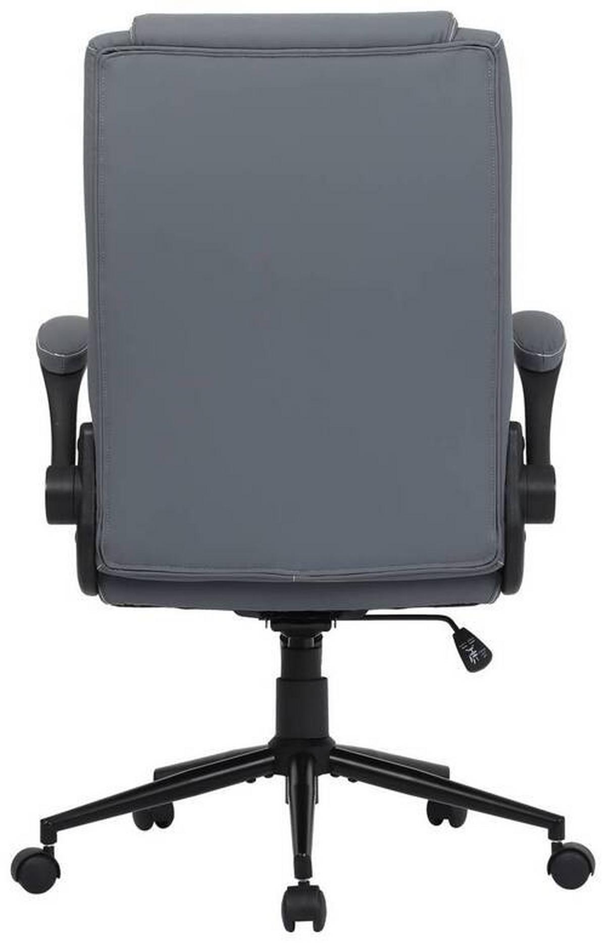 Chefsessel Fredy - Schwarz/Weiß, MODERN, Holz/Kunststoff (64/116/70cm)