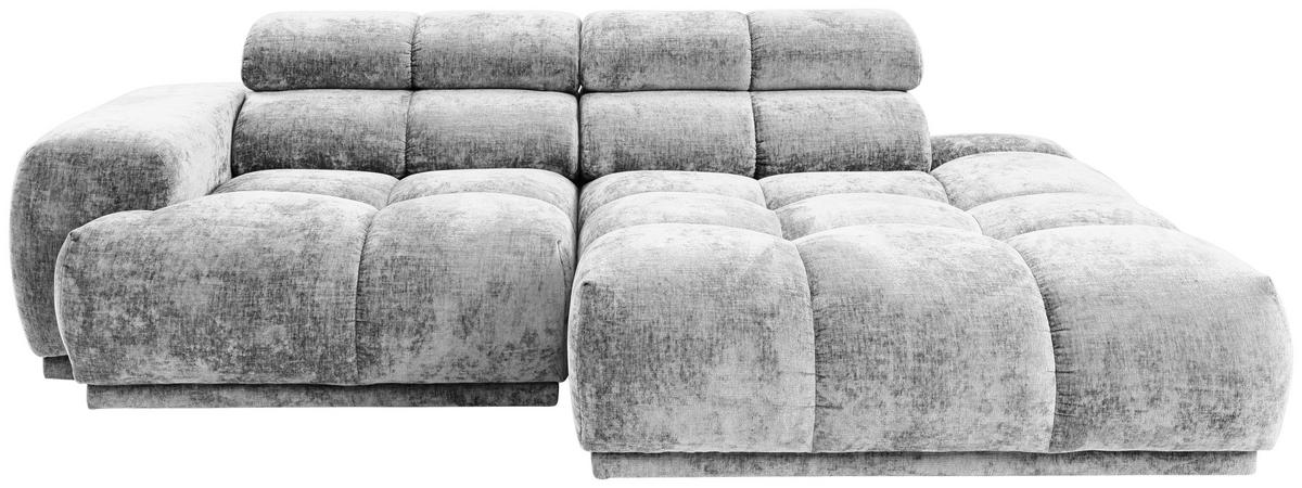 Ecksofa Chani Creme, Schenkel: 239x150 Cm - Creme, MODERN, Textil (239/150cm) - MID.YOU