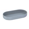 POLIČKA DO VANY Hug, 17,7/2,3/9,6cm, šedá - šedá, Moderní, plast (17,7/2,3/9,6cm) - Premium Living