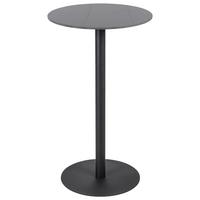 Barový stôl TOBIAS 60 - čierna, Modern, kov/keramika (60/105cm) - Mömax