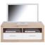 Tv Díl Malta - bílá/barvy dubu, Moderní, dřevo (128/50/42cm) Tv Díl Malta - bílá/barvy dubu, Moderní, dřevo (128/50/42cm)