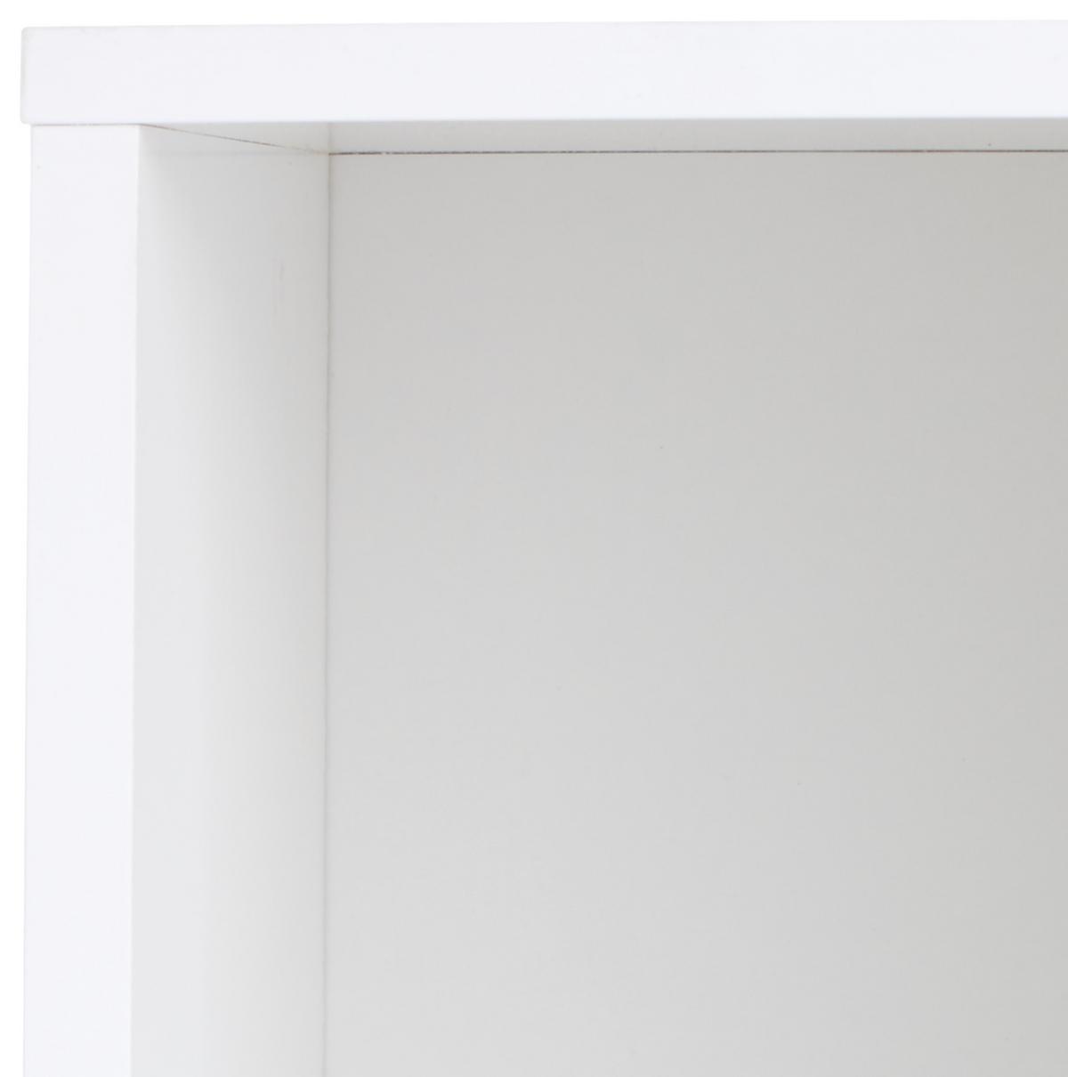 Polc Box - fehér, Modern, faalapú anyag (23/46/25cm)