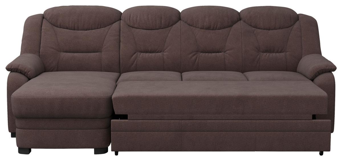 Ecksofa Marcus Braun S: 162x257 cm - Braun, Basics, Textil (162/257cm) - MID.YOU