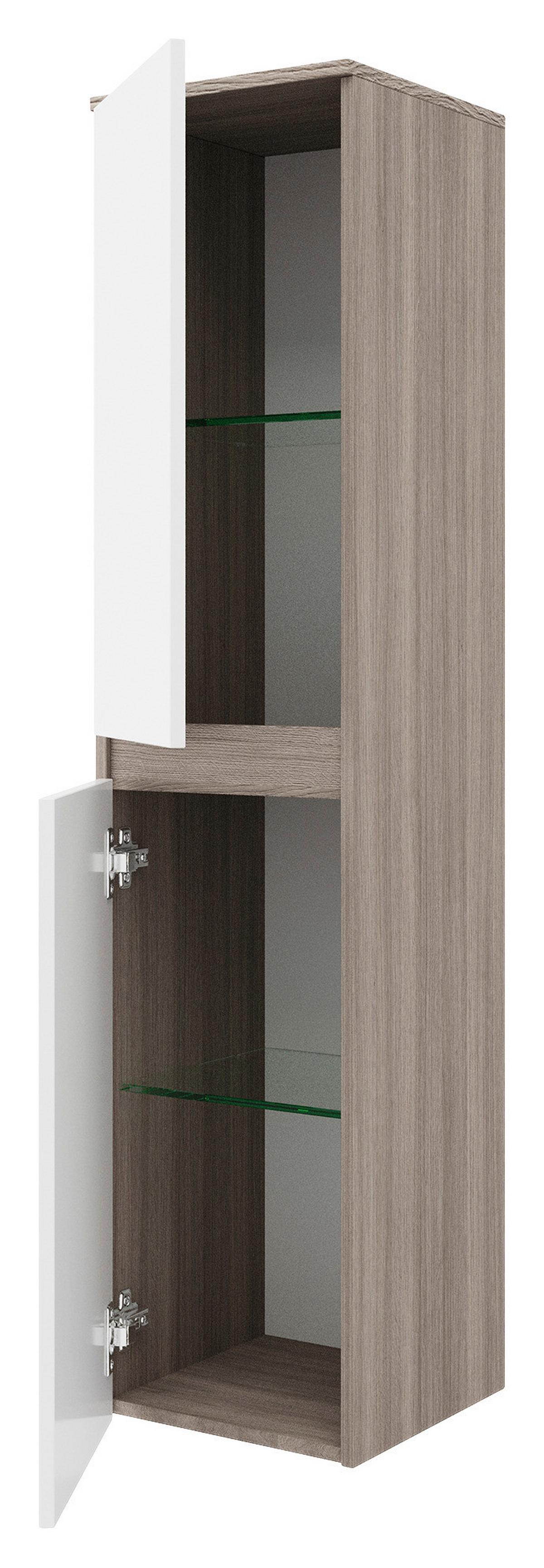 Magasszekrény Eva - Konventionell, faalapú anyag (31,5/136/31,5cm)