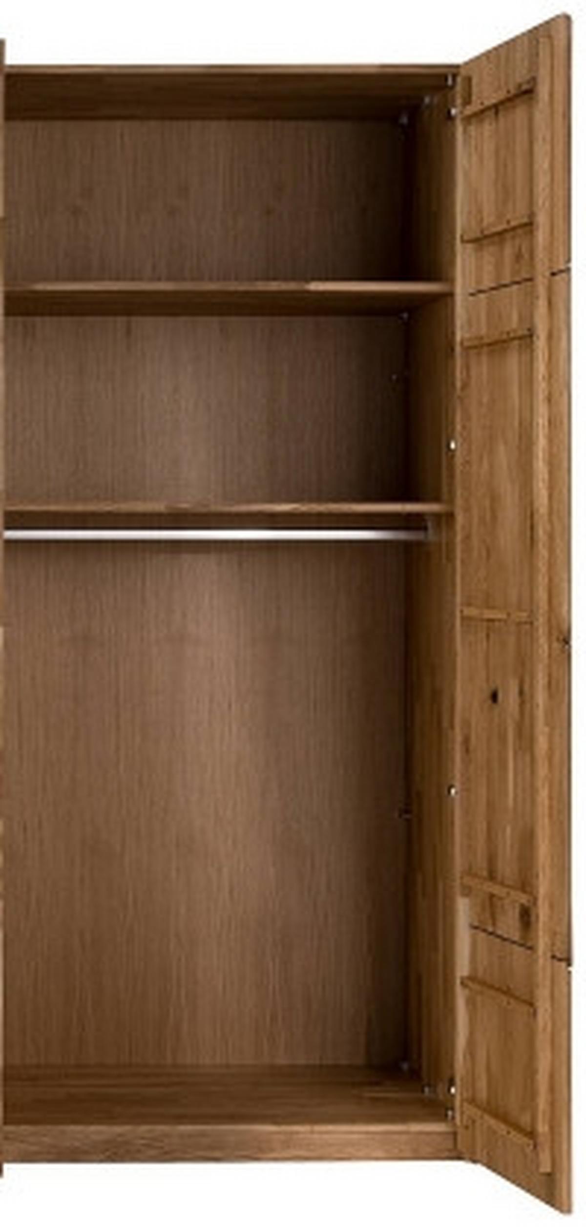 Drehtürenschrank Joja, Wildeiche B: 152 Cm - Wildeiche, MODERN, Holz (152/223/62cm) - MID.YOU