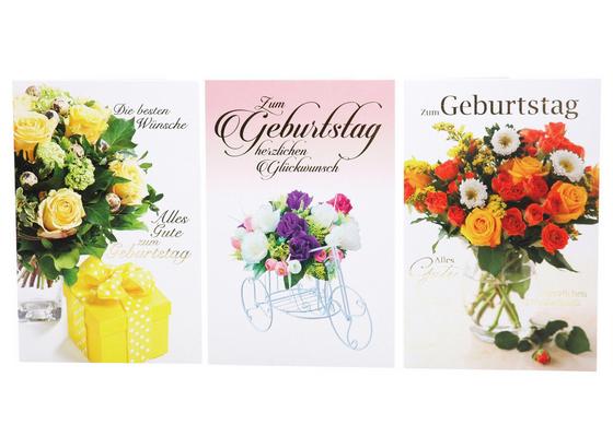 Billett Geburtstag - Multicolor, MODERN, Papier (11,5/17,5cm) Billett Geburtstag - Multicolor, MODERN, Papier (11,5/17,5cm)
