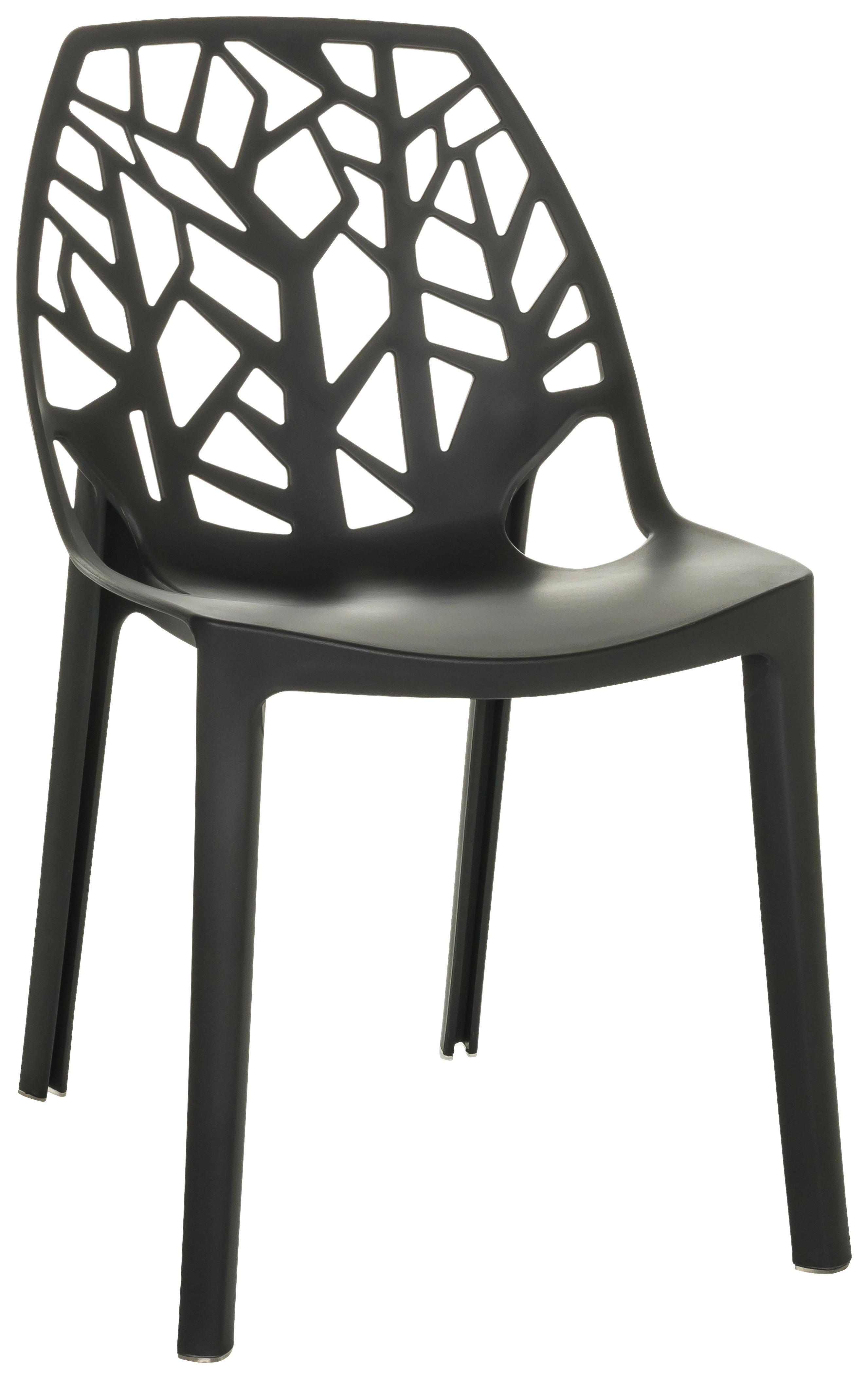 Stuhl Artifo Tri - Schwarz, Basics, Kunststoff (47/80/56cm) - MID.YOU