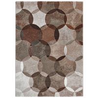 Webteppich Beige/braun Graphik Modernina 80x150 Cm - Rotbraun/Beige, Design, Textil (80/150cm) - Esprit