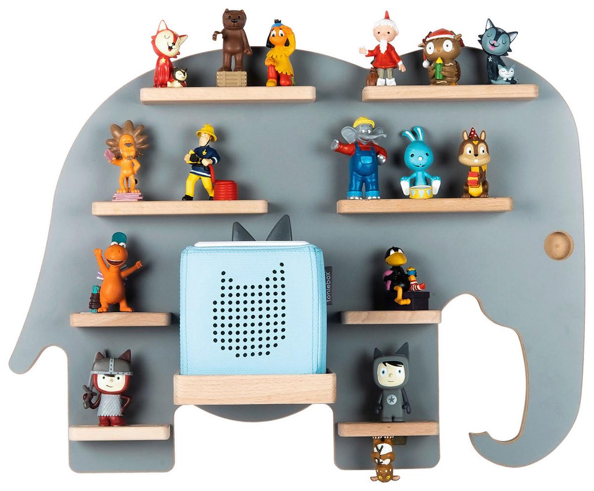 Kinderregal Boarti Grau B: 54 cm - Grau, MODERN, Holzwerkstoff (54/40/19cm) - MID.YOU