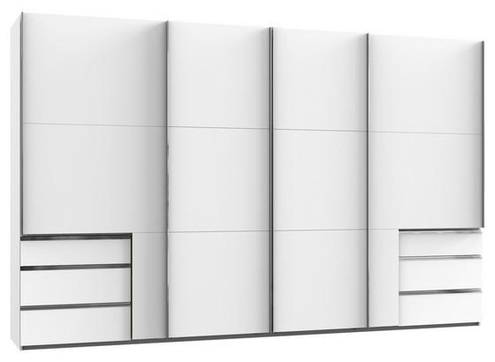 Schwebetürenschrank Level 36a B: 350cm Weiß - Weiß, Basics, Holzwerkstoff (350,00/216,00/65,00cm) Schwebetürenschrank Level 36a B: 350cm Weiß - Weiß, Basics, Holzwerkstoff (350,00/216,00/65,00cm)