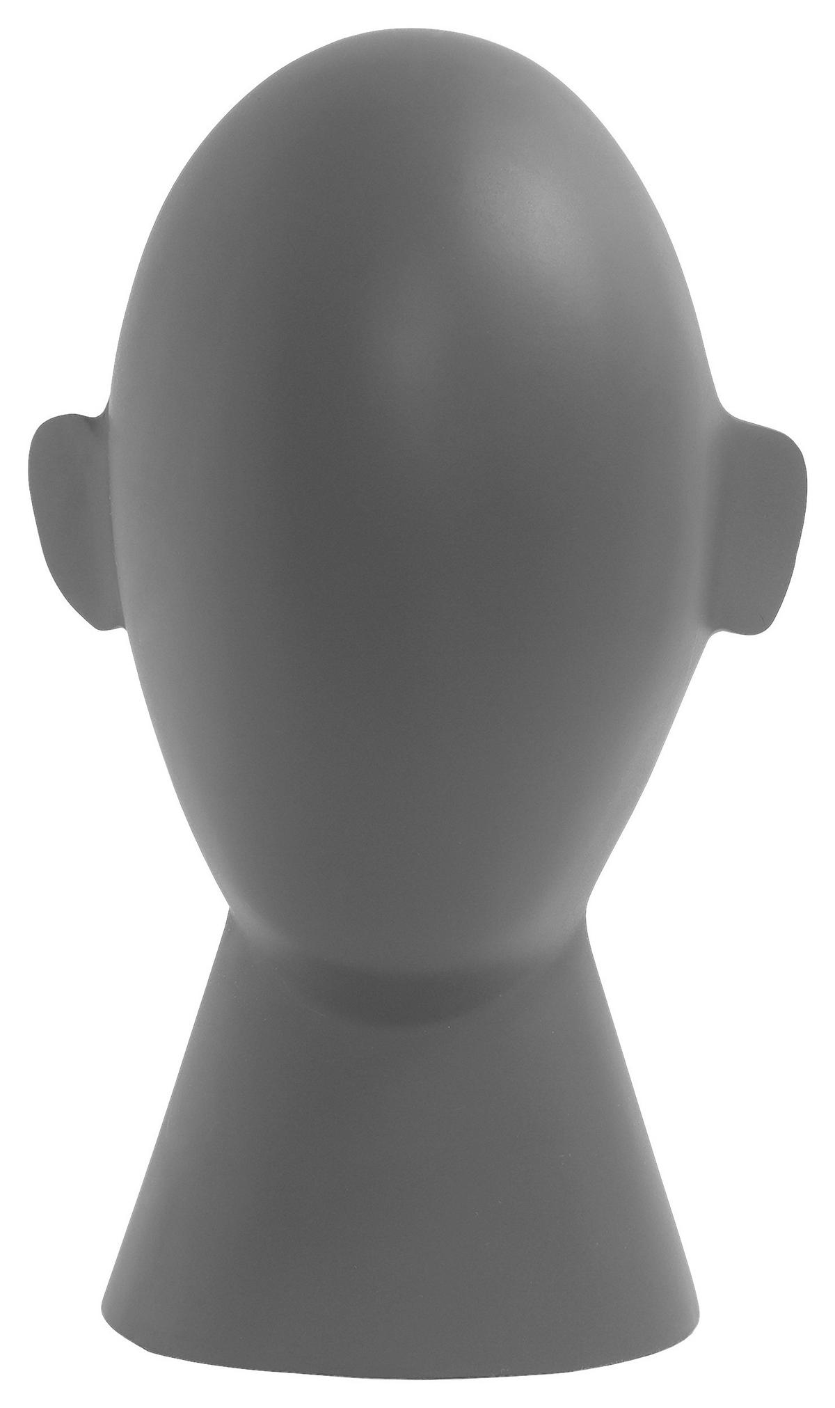 Skulptur Phantom Schwarz, 11x22 Cm - Schwarz, Trend, Metall (11/22/14cm) - Kayoom